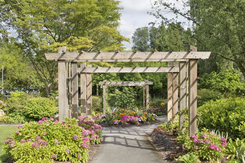 Arched Arbor Installation in Conroe, TX