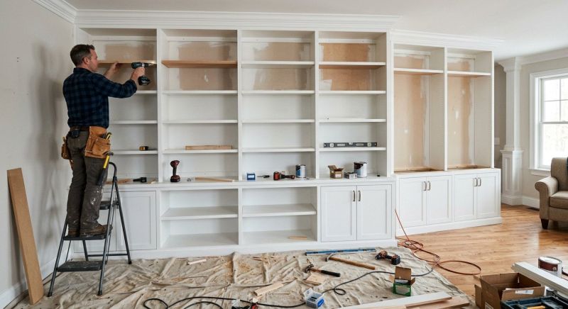 Built In Furniture Construction in Greensboro, NC