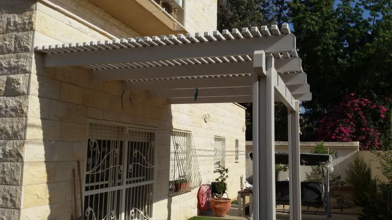 Roofed Pergola Installation