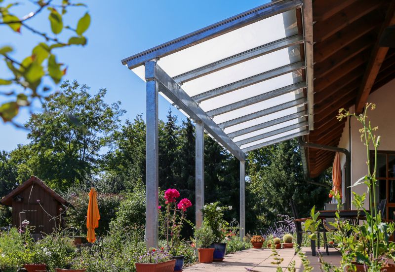Roofed Pergola Installation