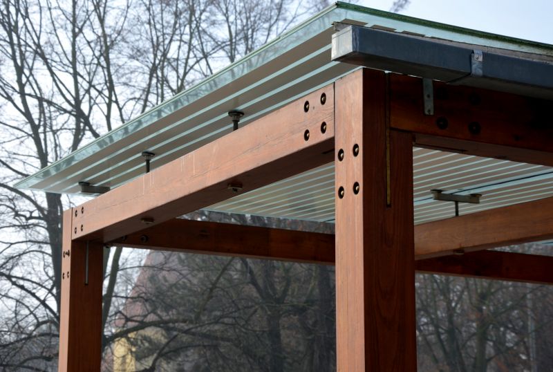 Roofed Pergola Installation